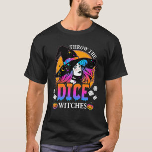 Kasta Dice Witches Bunco Happy halloween Party T Shirt