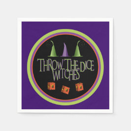 Kasta Dice Witches Bunco Napkins Pappersservett
