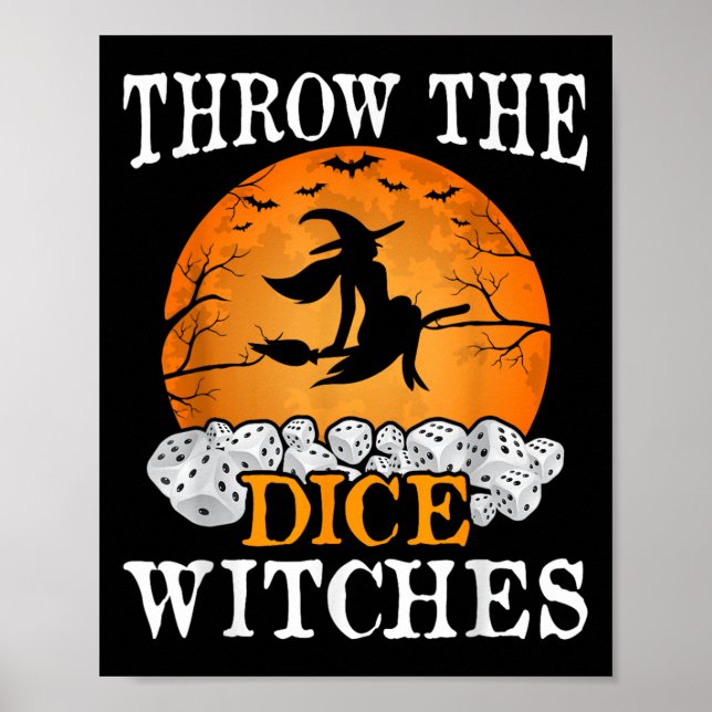 Kasta Dice Witches Bunco Party Poster (Framsidan)