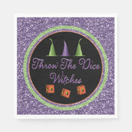 Kasta Dice Witches Gnistra Bunco Napkins Pappersservett