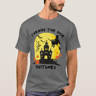 Kasta Dice Witches Halloween Bunco Party T Shirt