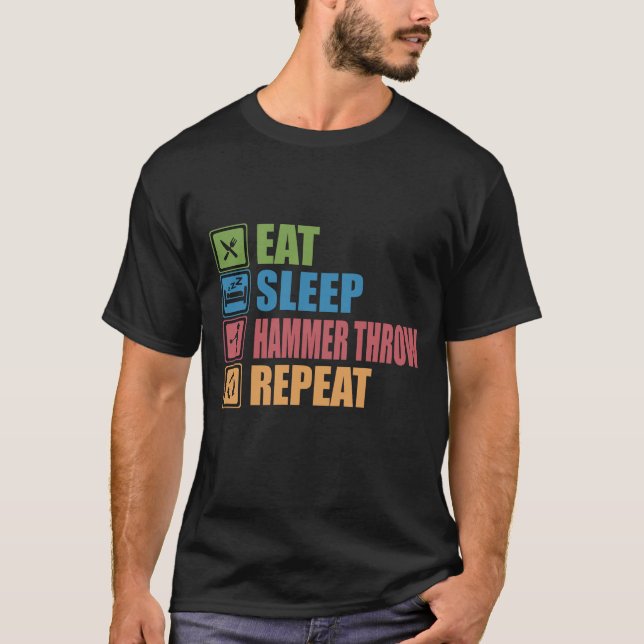Kasta Eat Svilohammare Repetera T Shirt (Framsida)
