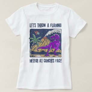 Kasta en flammätare vid cancer i bukspottkörteln t shirt