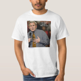 Kasta en sko på Bush Tee Shirt
