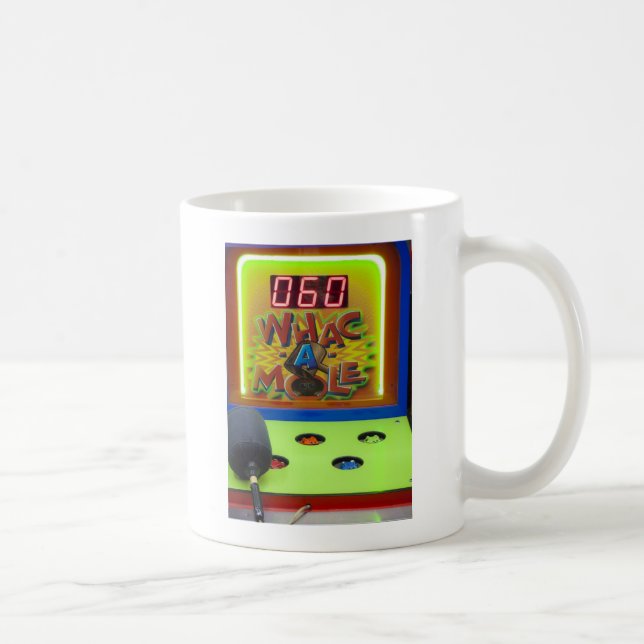 Kasta ett mobilt karnevalspel kaffemugg (Höger)