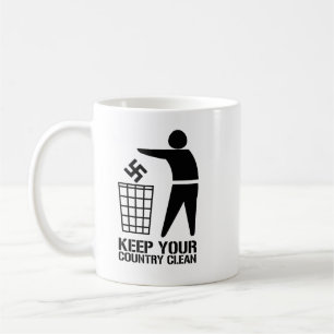 Kasta fascister Behålla Land Clean Kaffemugg
