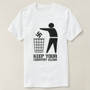 Kasta fascister Behålla Land Clean T Shirt