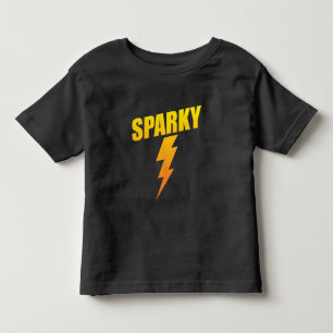Kasta i sig rolig Sparky blixt för elektrikergåv T Shirt