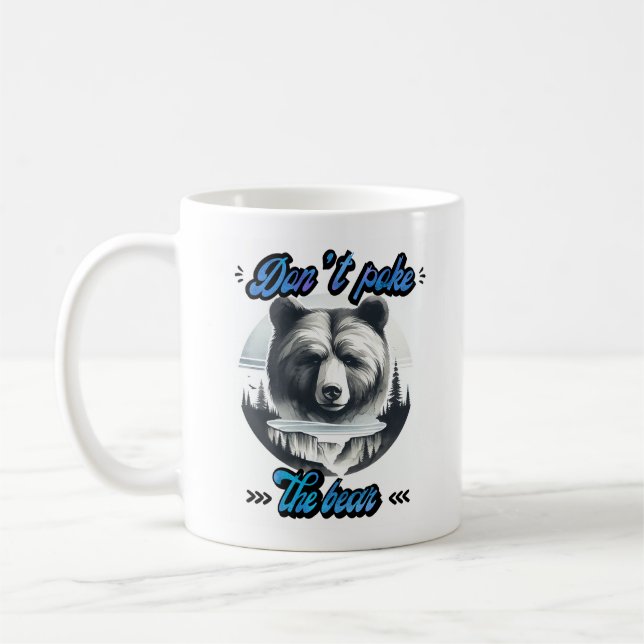 Kasta inte björnen kaffemugg (Vänster)