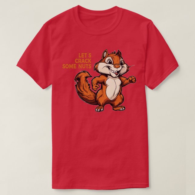 Kasta lite Nöt T Shirt (Design framsida)