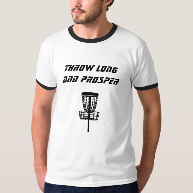 Kasta Long och blomstra T-shirt (Framsida)