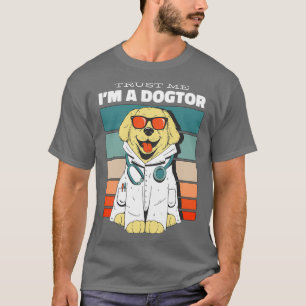 Kasta mig Im A Hund Doktor T Shirt