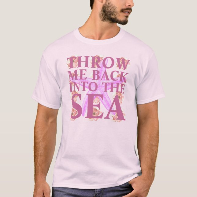 kasta mig tillbaka tee shirt (Framsida)