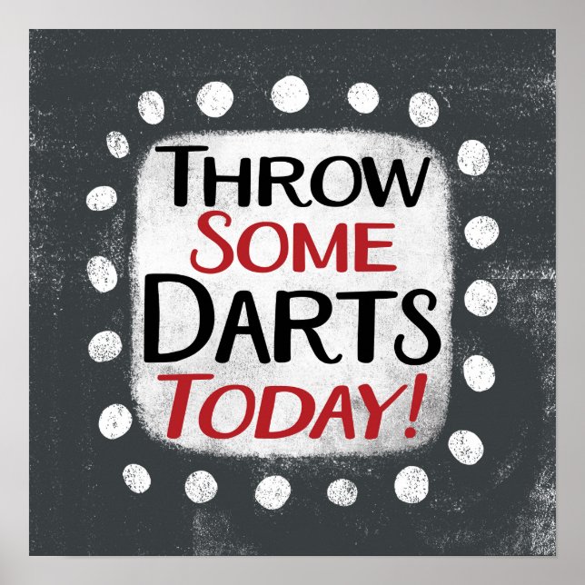 Kasta några mördare idag Poster väggkonst (Framsidan)