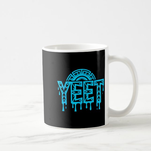 Kasta Roligt Slang Citat Humor Meme  Kaffemugg (Höger)