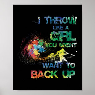 Kasta som en flicka kanske vill säkerhetskopiera m poster