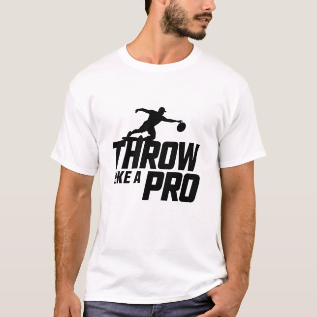 Kasta som en Pro T Shirt (Framsida)