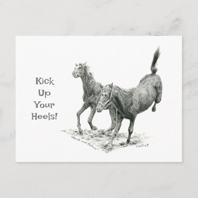 Kasta upp ditt postkorrespondentkort vykort (Framsida)