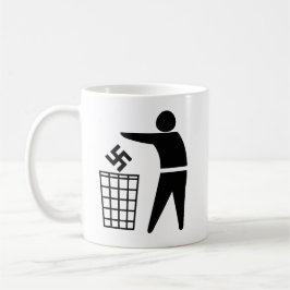 Kasta ut fascister kaffemugg