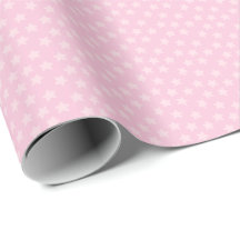 Kastade rosa stjärnor