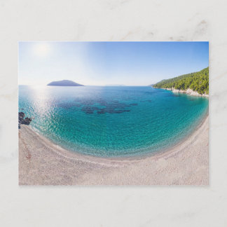 Kastani-stranden på ön Skopelos, Grekland Vykort