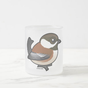 Kastanj-dragen tillbaka Chickadee Frostad Glasmugg