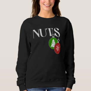 Kastanj Jul Par Man Kontor Högtidsfest T Shirt