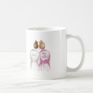 Kastanjebrun bullebrud Dk Bl M för TOM TILLBAKA Kaffemugg