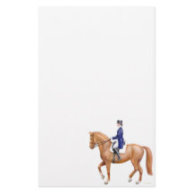 Kastanjebrun Dressagehästbrevpapper