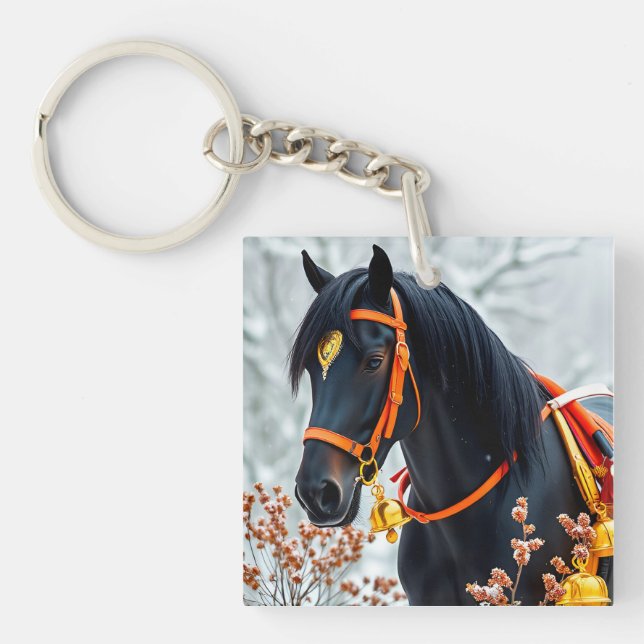 🤎 Kastanjebrun häst-gåva för equestrian-fans 🤎 (Framsidan)