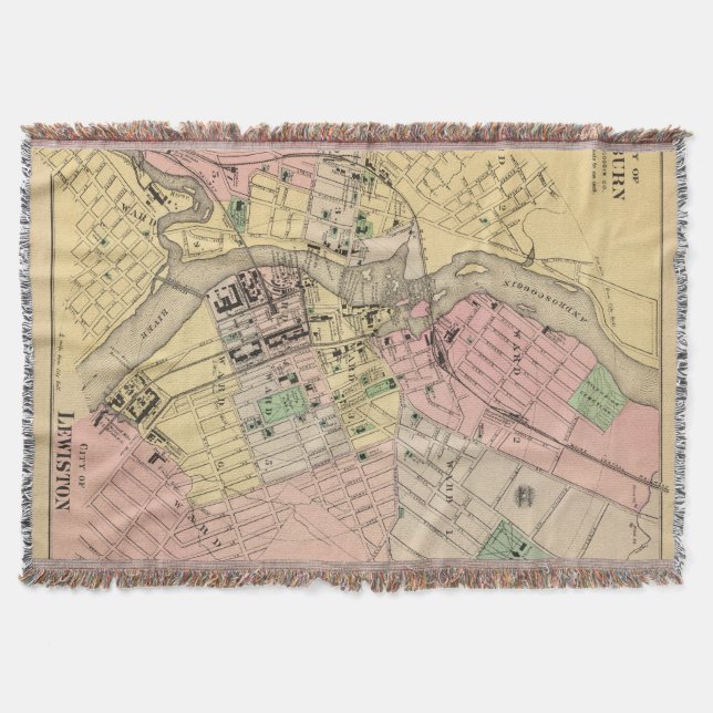 Kastanjebrunt Lewiston Filt (Framsidan)