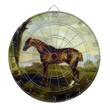 Kastanjehäst i ett liggande (George Stubbs)