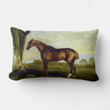 Kastanjehäst i ett liggande (George Stubbs)