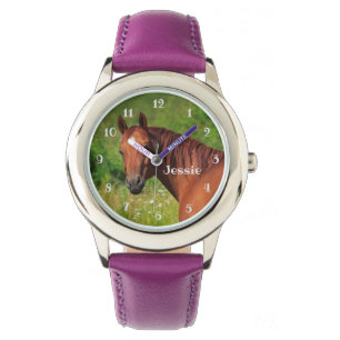 Kastanjemusflickor Armbandsur