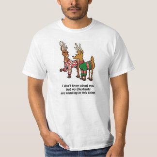 Kastanjer stekande t shirt