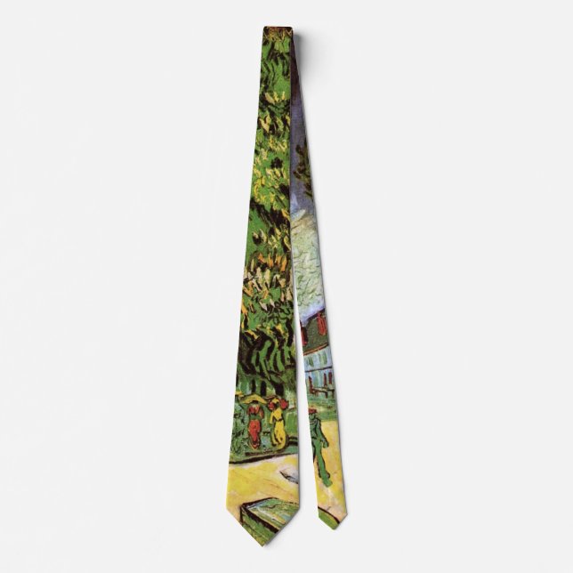 Kastanjeträd i blomning av Vincent van Gogh Slips (Framsida)