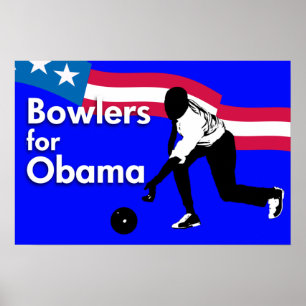 Kastarear för den Obama affischen Poster