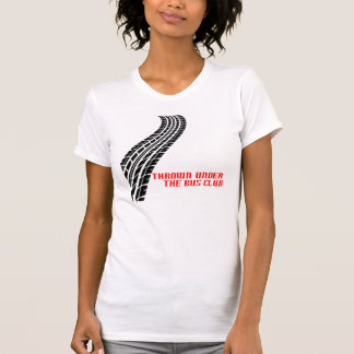 Kastat under bussklubben (2-sides beklär), tee shirt