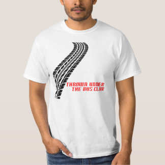 Kastat under bussklubben (bekläda), tee shirt