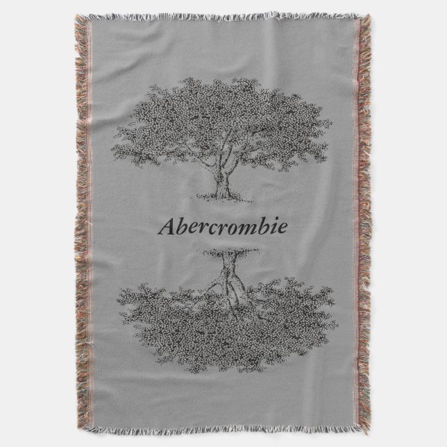 Kastfilt - stamträd mysfilt (Framsidan Vertikal)