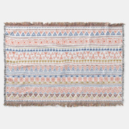 Kastfiltar från Aztec Mönster Filt