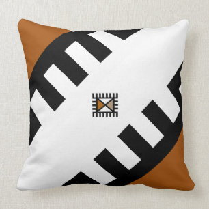 Kastkuddar med afrikanska symboler design kudde