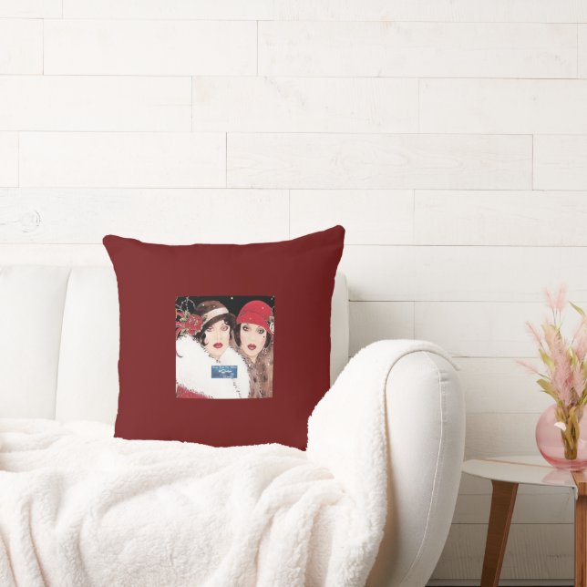 Kastkudde 1 Burg(Winter Red 2)RFPMDesigns 2024 Kudde (Soffa)