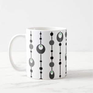 Kastkudde Abstrakt retrodesign dekorativ dekoratio Kaffemugg