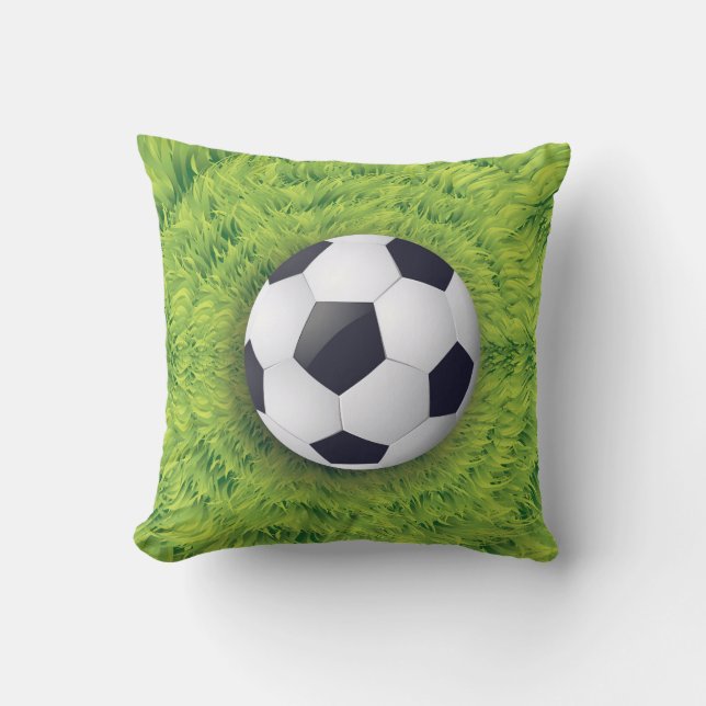 Kastkudde-Fotboll Kudde (Framsida)