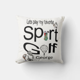 Kastkudde Golf Sport Kudde