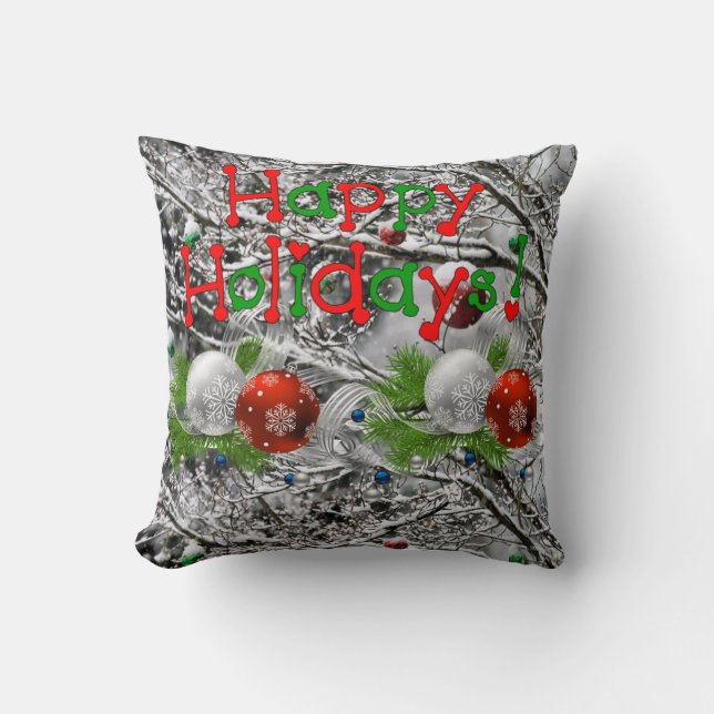 Kastkudde Jul Kudde (Framsida)