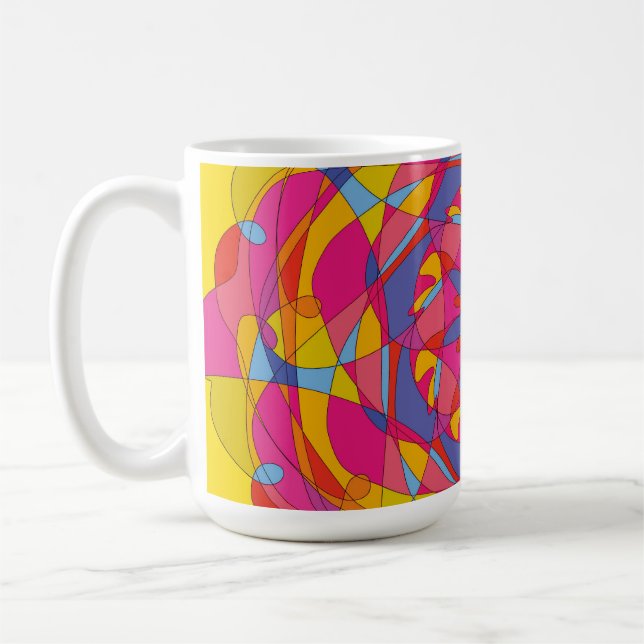 Kastkudde Kaffemugg (Vänster)