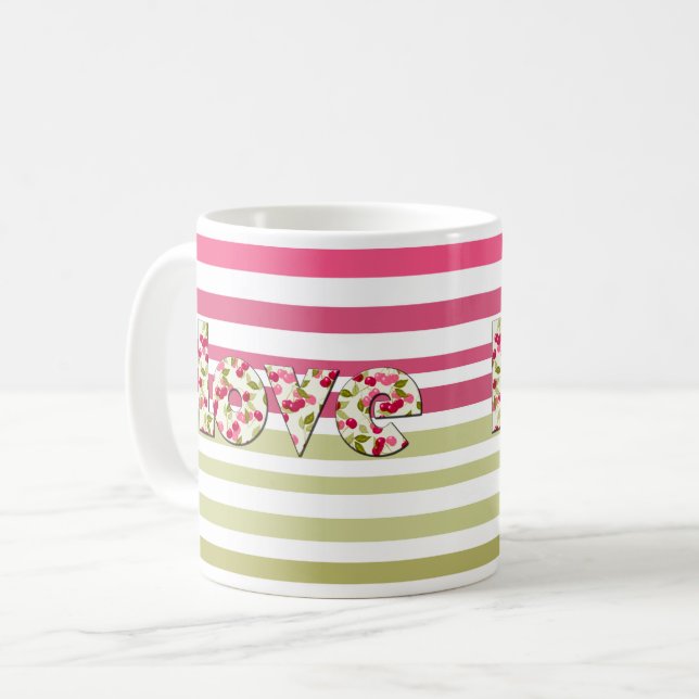 Kastkudde Kaffemugg (Framsida vänster)