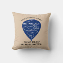 Kastkudde krokigaste järnväg Mt Tamalpais